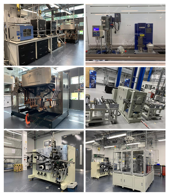Batteria del laboratorio che fa la linea di produzione della batteria al litio dell'attrezzatura