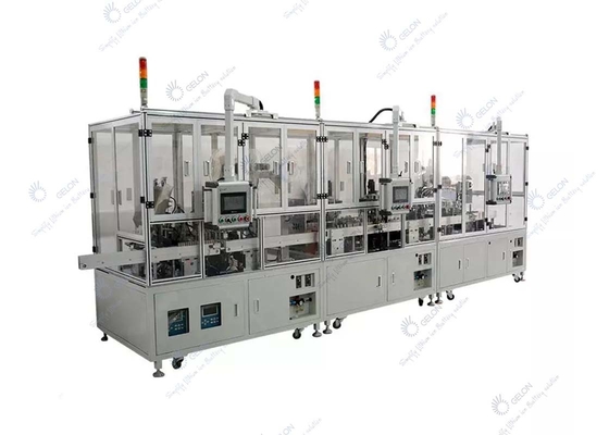 Catena di montaggio automatica tutta di Li Ion Battery Research Cylinder Cell in una macchina