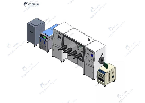 Cellula Tab Laser Welder del cilindro di ricerca di Tab Welding Machine Lithium Battery della batteria del cilindro
