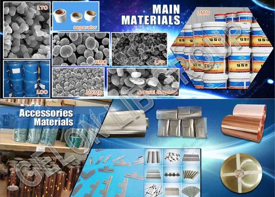 Materiali di Ion Battery Raw Material Lithium Ion Powder Battery Cathode Anode del litio