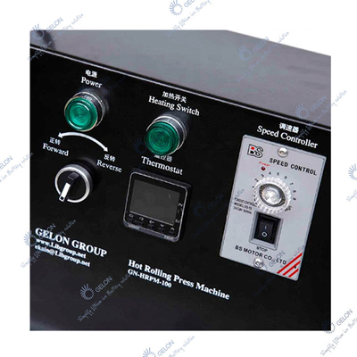 Larghezza a laminazione a caldo della macchina 100mm della stampa dell'elettrodo della batteria per la macchina di ricerca di fabbricazione della batteria