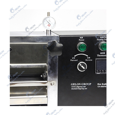 Larghezza a laminazione a caldo della macchina 100mm della stampa dell'elettrodo della batteria per la macchina di ricerca di fabbricazione della batteria