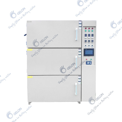 Forno dell'essiccazione sotto vuoto di strato di Ion Battery Making Machine Three del litio