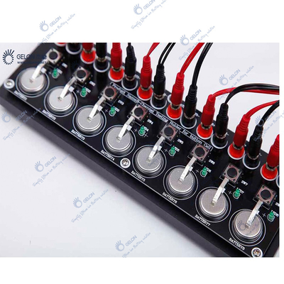 Apparecchiatura di collaudo della batteria del tester della batteria di Manica del laboratorio 8 con la prova delle cellule della moneta del bordo
