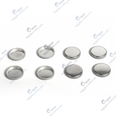 Casse delle cellule della moneta di Mesh Button Battery Case Lithium Ion Battery Materials SS304 SS316