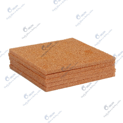 La raccolta corrente Copper/CU continuo di Ion Battery Porous Metal Foam del litio spuma materia prima