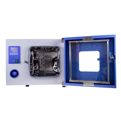Forno di vuoto della camera di riscaldo della macchina del forno per panetteria dell'attrezzatura di produzione di ricerca della batteria del laboratorio 25L/50L