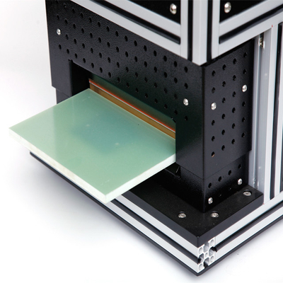Cima laminata di alluminio del film di alta qualità e macchina laterale di sigillamento del laboratorio per la cellula del sacchetto