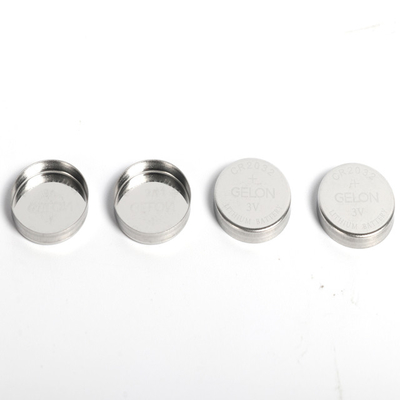 Casse bianche argentee delle cellule della moneta di Ion Battery Material CR20XX del litio