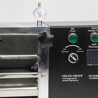 Pressa di stampaggio da tavolino dell'attrezzatura di laboratorio della batteria con controllo della temperatura per litio Ion Battery Lab