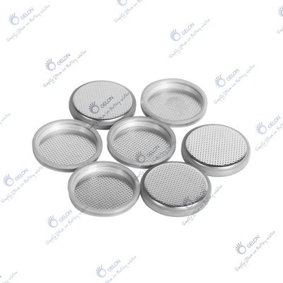 Casse bianche argentee delle cellule della moneta di Ion Battery Material CR20XX del litio