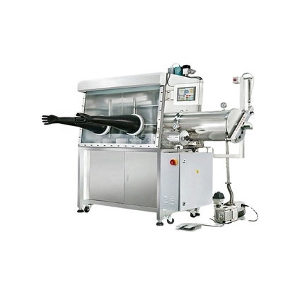 Scatola per guanti di Li Ion Battery Single Station Electrolyte con il sistema di purificazione dell'O2 di H2O