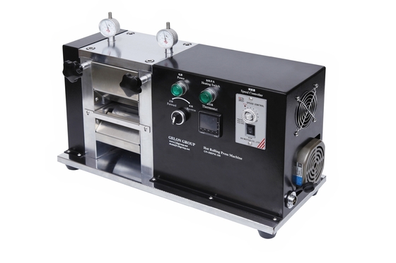 Pressa di stampaggio da tavolino dell'attrezzatura di laboratorio della batteria con controllo della temperatura per litio Ion Battery Lab