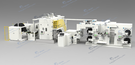 Rotolo per rotolare la macchina di taglio integrata calandra automatica
