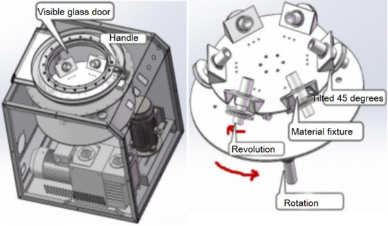 1L 5L 10L Apparecchiature per la produzione di batterie Macchina per la miscelazione planetaria centrifuga sottovuoto della schiuma