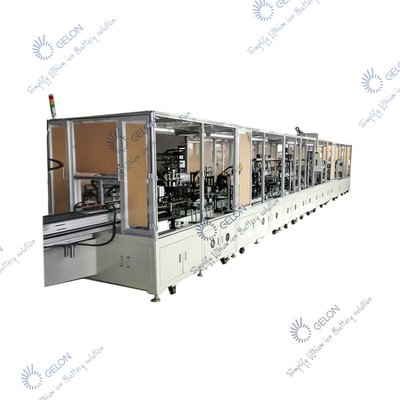 Linea di assemblaggio della batteria agli ioni di litio Gelon Personalizza il set completo di assemblaggio di celle prismatiche